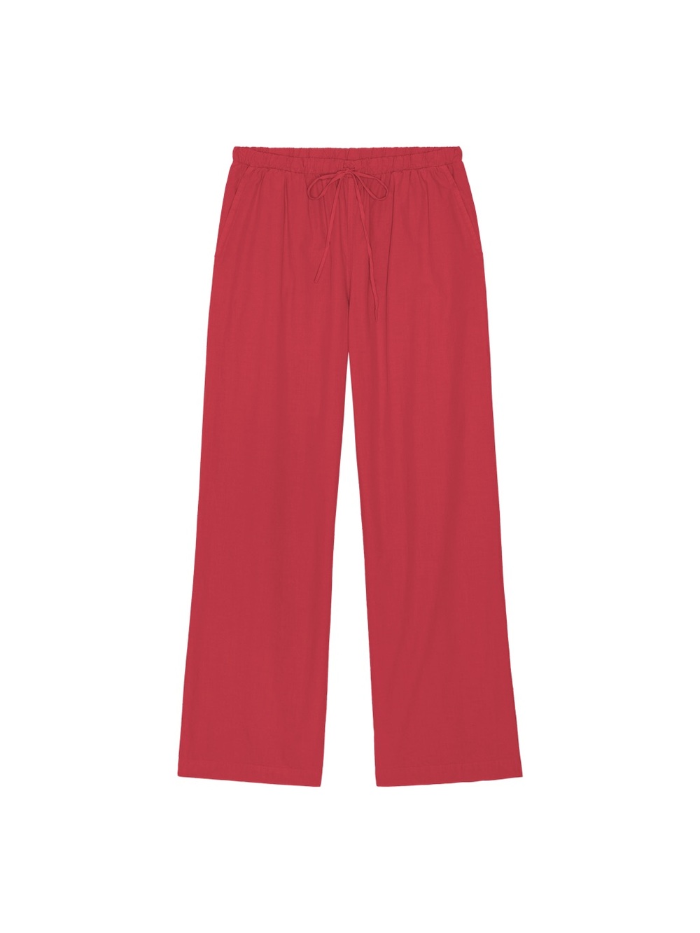 Nation LTD Red Lucia Poplin Pant Pima Cotton MSRP $198 currently on site - Picture 5 of 5